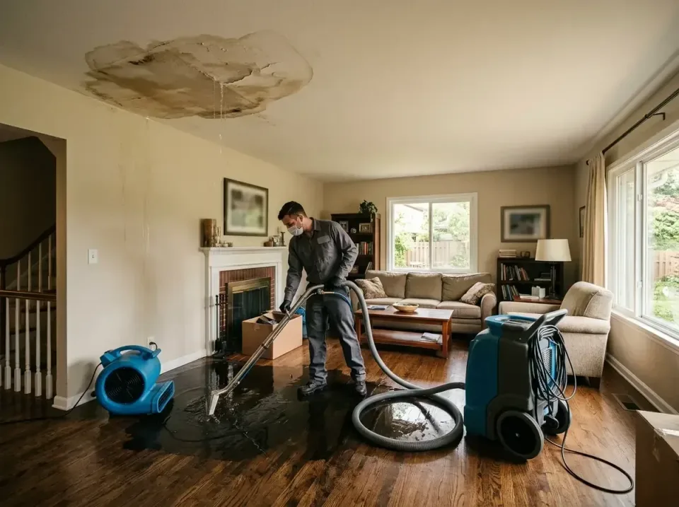 attic-pipe-burst-ceiling-drip-008 — frequently asked questions, Water Damage Restoration & Carpet Care in Gowanda, NY